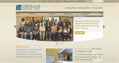 Desktop Screenshot of chrysaliscenterct.org